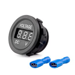 DODATKOWY WOLTOMIERZ CYFROWY DO ZABUDOWY 12V 24VV MOD-02 AMIO-02852