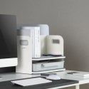 ORGANIZER BIURKOWY Z SZUFLADĄ I ŁADOWARKĄ BEZ PRZEWODOWĄ ERGO OFFICE, BIAŁY, MAx. 10KG, ER-441