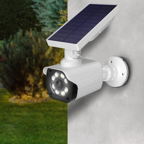 SOLARNA ATRA PA KAMERY, MIGAJĄCA DIODA, CZUJNIK RUCHU, OŚWIETLENIE LED, NAKLEJKA GRATIS, SOL1800S SOLARNA ATRA PA KAMERY, MIGAJĄCA DIODA, CZUJNIK RUCHU, OŚWIETLENIE LED, NAKLEJKA GRATIS, SOL1800S