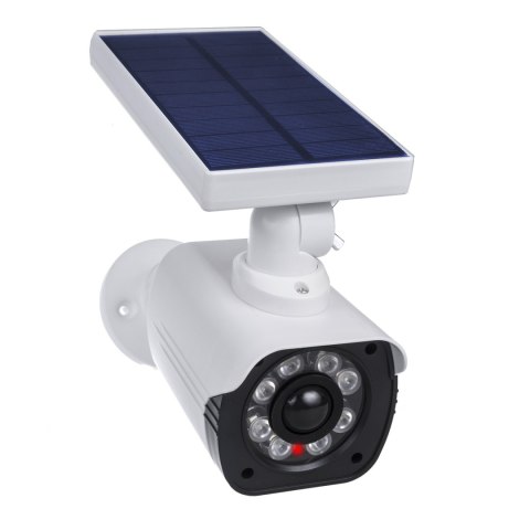 SOLARNA ATRA PA KAMERY, MIGAJĄCA DIODA, CZUJNIK RUCHU, OŚWIETLENIE LED, NAKLEJKA GRATIS, SOL1800S SOLARNA ATRA PA KAMERY, MIGAJĄCA DIODA, CZUJNIK RUCHU, OŚWIETLENIE LED, NAKLEJKA GRATIS, SOL1800S