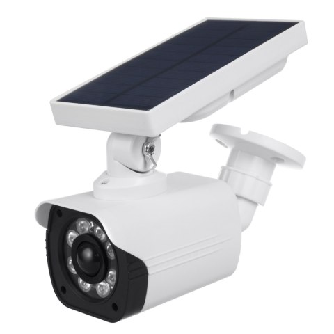 SOLARNA ATRA PA KAMERY, MIGAJĄCA DIODA, CZUJNIK RUCHU, OŚWIETLENIE LED, NAKLEJKA GRATIS, SOL1800S SOLARNA ATRA PA KAMERY, MIGAJĄCA DIODA, CZUJNIK RUCHU, OŚWIETLENIE LED, NAKLEJKA GRATIS, SOL1800S