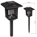 SOLARNA LAM PA OWADOBÓJCZA LED MACLEAN, IP44, LED/UV, AKUMULATOR 2*AA NI-MH 200 MAH, SOLAR 2V DC MCE448