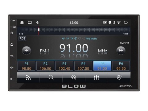 78-320# RADIO BLOW AVH-9930 2DIN 7" G PS ANDROID 78-320# RADIO BLOW AVH-9930 2DIN 7" G PS ANDROID