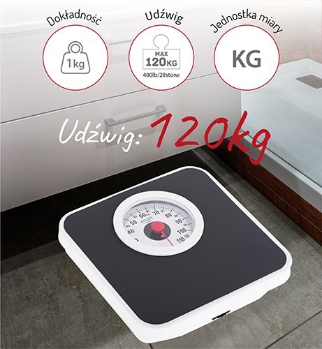 AD 8178 WAGA ŁAZIENKOWA - MECHANICZNA AD 8178 WAGA ŁAZIENKOWA - MECHANICZNA