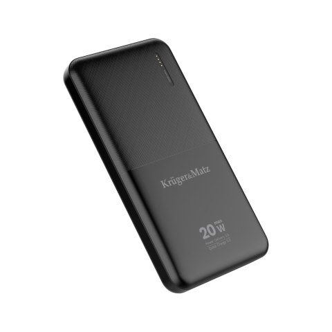 POWERBANK KRUGER&MATZ 10000 MAH LI- POL Z FUNKCJĄ QC ORAZ PD POWERBANK KRUGER&MATZ 10000 MAH LI- POL Z FUNKCJĄ QC ORAZ PD