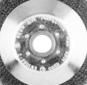 SZCZOTKA DRUCIANA DO KOSY S PALINOWEJ 200 x 25,4 MM, MIĘKKA, DRUTY FALOWANE