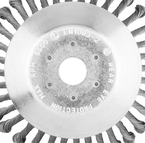 SZCZOTKA DRUCIANA DO KOSY S PALINOWEJ 200 x 25,4 MM, TWARDA, DRUTY S PLĄTANE SZCZOTKA DRUCIANA DO KOSY S PALINOWEJ 200 x 25,4 MM, TWARDA, DRUTY S PLĄTANE