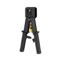 ZACISKARKA WTYKÓW  PRZELOTOWYCH RJ45, RJ12, RJ11