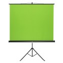 ZIELONY EKRAN NA STATYWIE MACLEAN, GREEN SCREEN 92", 150x180CM, REGULOWANA WYSOKOŚĆ, MC-931