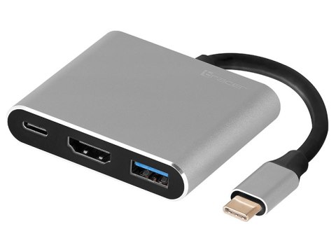 ADAPTER TRACER A-1, USB-C, HDMI 4K, USB 3.0, PDW 100W ADAPTER TRACER A-1, USB-C, HDMI 4K, USB 3.0, PDW 100W