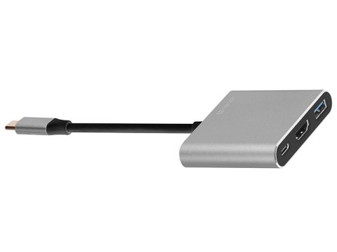 ADAPTER TRACER A-1, USB-C, HDMI 4K, USB 3.0, PDW 100W ADAPTER TRACER A-1, USB-C, HDMI 4K, USB 3.0, PDW 100W