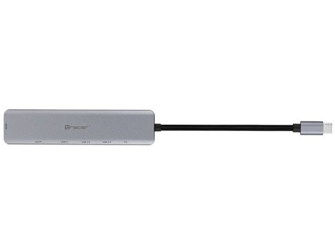 ADAPTER TRACER A-2, USB TY PE-C Z CZYTNIKIEM KART, HDMI 4K, USB 3.0, PDW 60W ADAPTER TRACER A-2, USB TY PE-C Z CZYTNIKIEM KART, HDMI 4K, USB 3.0, PDW 60W