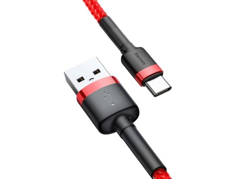 BASEUS KABEL USB TY PE C 2M (CATKLF-C09) RED+RED BASEUS KABEL USB TY PE C 2M (CATKLF-C09) RED+RED
