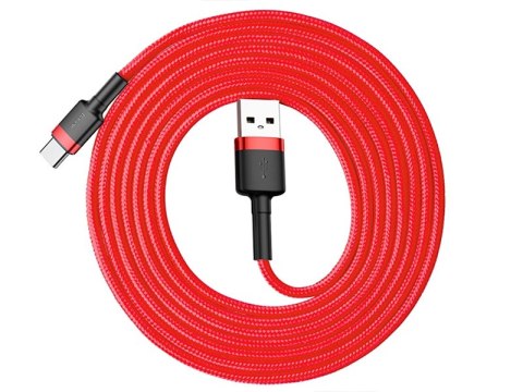 BASEUS KABEL USB TY PE C 2M (CATKLF-C09) RED+RED BASEUS KABEL USB TY PE C 2M (CATKLF-C09) RED+RED