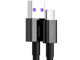 BASEUS KABEL USB TY PE C 2M SU PERIOR SERIES, 66W (CATYS-A01) BLACK
