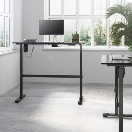 BIURKO ELEKTRYCZNE ERGO OFFICE, REGULACJA WYS, SZARY, MAx WYS 118CM 50 KG - Z BLATEM DO  PRACY STOJĄCO SIEDZĄCEJ, ER-434