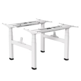 BIURKO ELEKTRYCZNE  PODWÓJNE REGULACJA WYS. ERGO OFFICE, MAx WYS 128CM, MAx 125KG x2, BEZ BLATU DO  PRACY STOJĄCO SIEDZĄCEJ (2 CZĘ