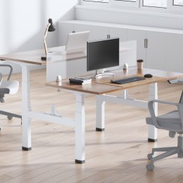 BIURKO ELEKTRYCZNE  PODWÓJNE REGULACJA WYS. ERGO OFFICE, MAx WYS 128CM, MAx 125KG x2, BEZ BLATU DO  PRACY STOJĄCO SIEDZĄCEJ (2 CZĘ