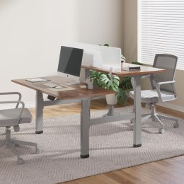 BIURKO ELEKTRYCZNE  PODWÓJNE REGULACJA WYS. ERGO OFFICE, MAx WYS 128CM, MAx 125KG x2, BEZ BLATU DO  PRACY STOJĄCO SIEDZĄCEJ (2 CZĘ
