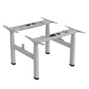 BIURKO ELEKTRYCZNE  PODWÓJNE REGULACJA WYS. ERGO OFFICE, MAx WYS 128CM, MAx 125KG x2, BEZ BLATU DO  PRACY STOJĄCO SIEDZĄCEJ (2 CZĘ