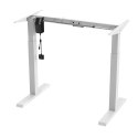 BIURKO ELEKTRYCZNE REGULACJA WYS. ERGO OFFICE, MAx WYS 123CM, MAx - 70 KG, BEZ BLATU DO  PRACY STOJĄCO SIEDZĄCEJ, BIAŁE, ER-403W