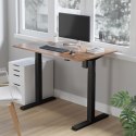 BIURKO ELEKTRYCZNE REGULACJA WYS. ERGO OFFICE, MAx WYS 123CM, MAx - 70 KG, BEZ BLATU DO  PRACY STOJĄCO SIEDZĄCEJ, CZARNE, ER-403B