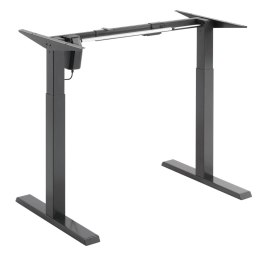 BIURKO ELEKTRYCZNE Z REGULACJĄ WYS ERGO OFFICE, SZARE, MAx WYS 123CM , 80 KG - BEZ BLATU, DO  PRACY STOJĄCO SIEDZĄCEJ, ER-433