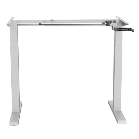 BIURKO RĘCZNA REGULACJA WYS. ERGO OFFICE, MAx 70 KG, MAx WYS 123CM, BEZ BLATU DO PRACY STOJĄCO SIEDZĄCEJ, BIAŁE, ER-402 W BIURKO RĘCZNA REGULACJA WYS. ERGO OFFICE, MAx 70 KG, MAx WYS 123CM, BEZ BLATU DO PRACY STOJĄCO SIEDZĄCEJ, BIAŁE, ER-402 W