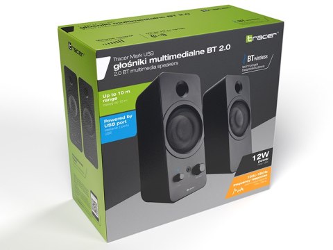 GŁOŚNIKI TRACER 2.0 MARK USB BT GŁOŚNIKI TRACER 2.0 MARK USB BT