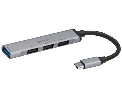 HUB TRACER USB 3.0 H40 4 PORTS, USB-C HUB TRACER USB 3.0 H40 4 PORTS, USB-C