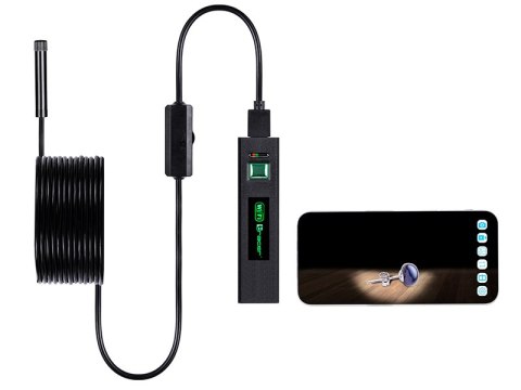 KAMERA ENDOSKO POWA TRACER HARDWIRE 5M 8MM LED WIFI KAMERA ENDOSKO POWA TRACER HARDWIRE 5M 8MM LED WIFI