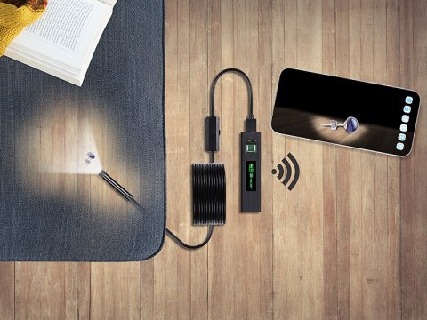 KAMERA ENDOSKO POWA TRACER HARDWIRE 5M 8MM LED WIFI KAMERA ENDOSKO POWA TRACER HARDWIRE 5M 8MM LED WIFI