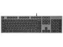 KLAWIATURA A4TECH KV-300H GREY USB