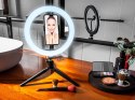 LAM PA  PIERŚCIENIOWA TRACER RING 26CM Z MINI STATYWEM