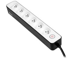 LISTWA ZASILAJĄCA TRACER ZEBRA 1.5 M (6 GNIAZD)