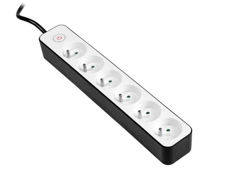 LISTWA ZASILAJĄCA TRACER ZEBRA 1.5 M (6 GNIAZD) LISTWA ZASILAJĄCA TRACER ZEBRA 1.5 M (6 GNIAZD)