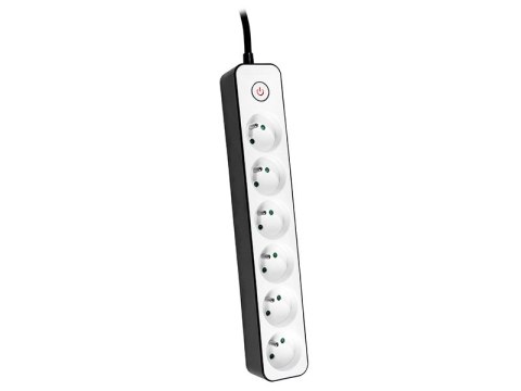LISTWA ZASILAJĄCA TRACER ZEBRA 1.5 M (6 GNIAZD) LISTWA ZASILAJĄCA TRACER ZEBRA 1.5 M (6 GNIAZD)