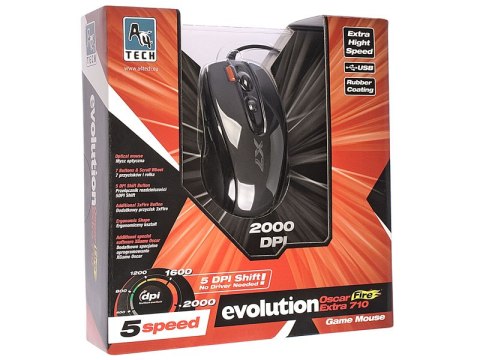 MYSZ A4TECH XGAME O PTO OSCAR X710BK MYSZ A4TECH XGAME O PTO OSCAR X710BK
