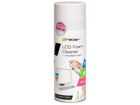 PIANKA CZYSZCZĄCA TRACER LCD/TFT 400 ML + MICROFIBRE PIANKA CZYSZCZĄCA TRACER LCD/TFT 400 ML + MICROFIBRE