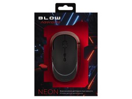 84-055# MYSZ O PTYCZNA BEZ PRZEWODOWA BLOW NEON