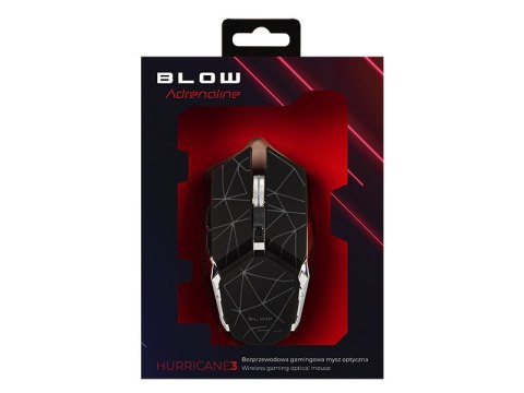 84-057# MYSZ O PTYCZNA BEZ PRZEWODOWA BLOW HURRICANE 3