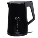AD 1345 BLACK CZAJNIK METALOWY LED Z REGULACJĄ TEM PERATURY 1,7L STRIx