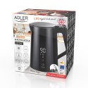AD 1345 BLACK CZAJNIK METALOWY LED Z REGULACJĄ TEM PERATURY 1,7L STRIx