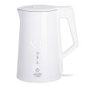 AD 1345 WHITE CZAJNIK METALOWY LED Z REGULACJĄ TEM PERATURY 1,7L STRIx