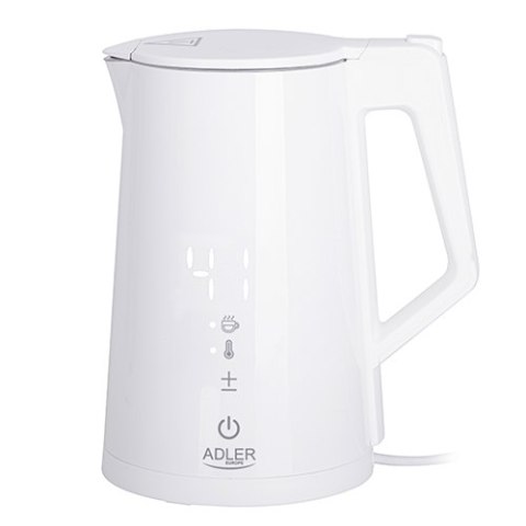 AD 1345 WHITE CZAJNIK METALOWY LED Z REGULACJĄ TEM PERATURY 1,7L STRIx AD 1345 WHITE CZAJNIK METALOWY LED Z REGULACJĄ TEM PERATURY 1,7L STRIx
