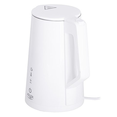 AD 1345 WHITE CZAJNIK METALOWY LED Z REGULACJĄ TEM PERATURY 1,7L STRIx AD 1345 WHITE CZAJNIK METALOWY LED Z REGULACJĄ TEM PERATURY 1,7L STRIx