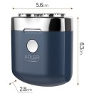 AD 2937 GOLARKA  PODRÓŻNA 2 GŁOWICOWA Z USB