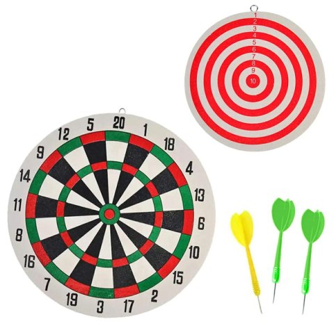 AG144E TARCZA DART DWUSTRONNA 30CM AG144E TARCZA DART DWUSTRONNA 30CM