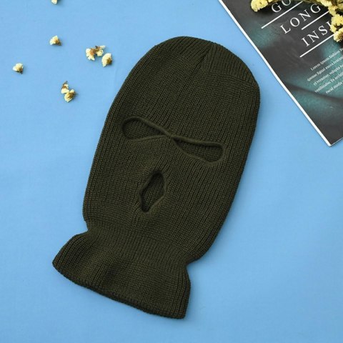 BQ42E KOMINIARKA BALACLAVA 3 OTWORY GREE BQ42E KOMINIARKA BALACLAVA 3 OTWORY GREE