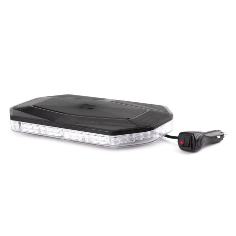 BELKA OSTRZEGAWCZA LED WLB78 NA MAGNES 293x171MM R65 R10 48LED 12-24V I P56 BELKA OSTRZEGAWCZA LED WLB78 NA MAGNES 293x171MM R65 R10 48LED 12-24V I P56
